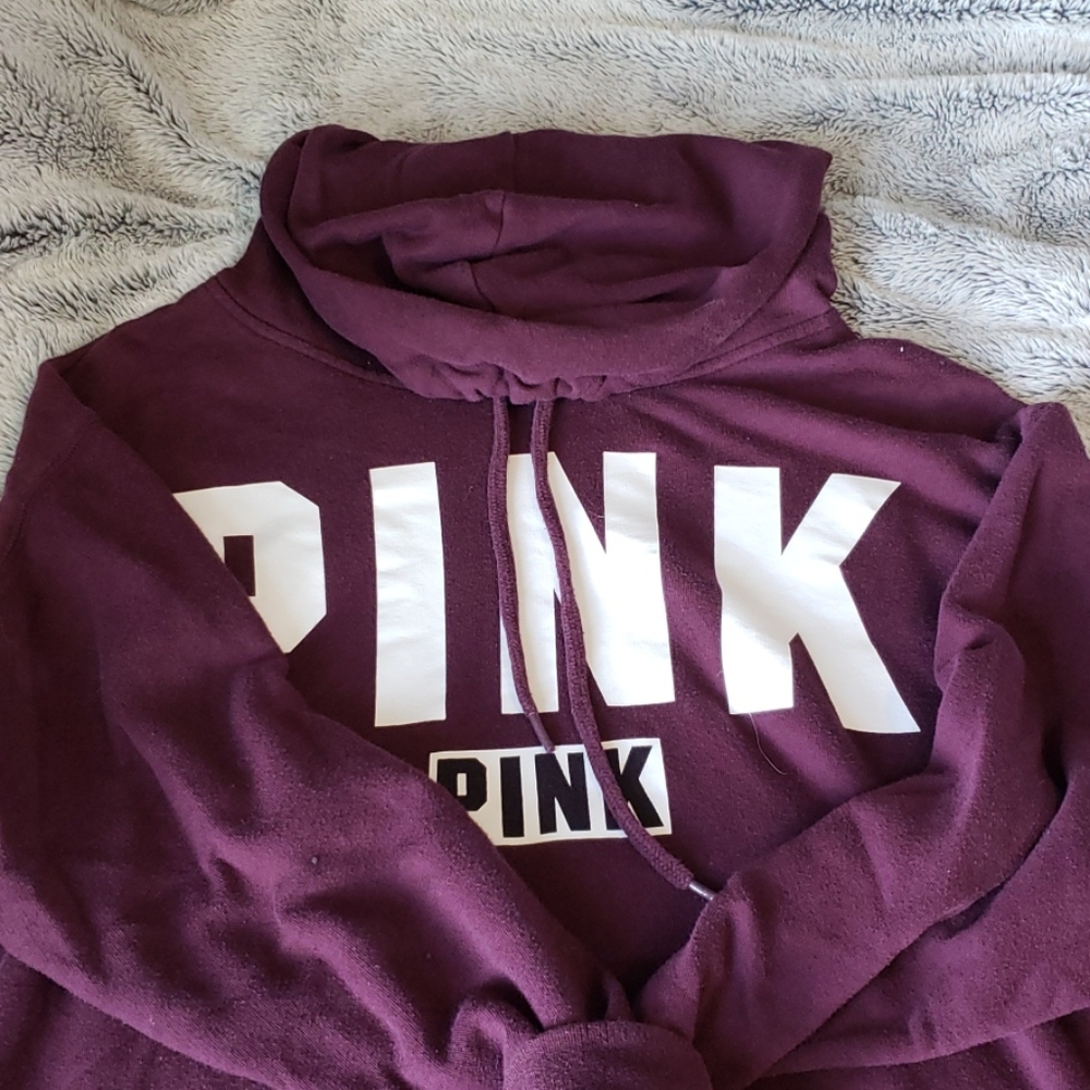 Pink Victoria's Secret hoodie